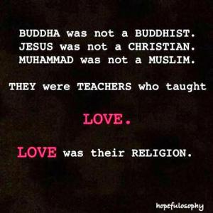 Love was their religion